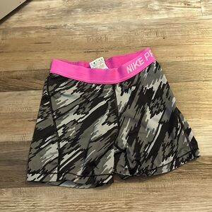 Girls youth Nike pro shorts